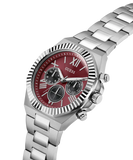 GUESS Mens Equity Silver Tone Analog Watch - GW0703G7 - KRISHNA WATCH COMPANY