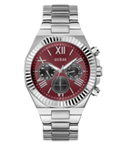 GUESS Mens Equity Silver Tone Analog Watch - GW0703G7 - KRISHNA WATCH COMPANY
