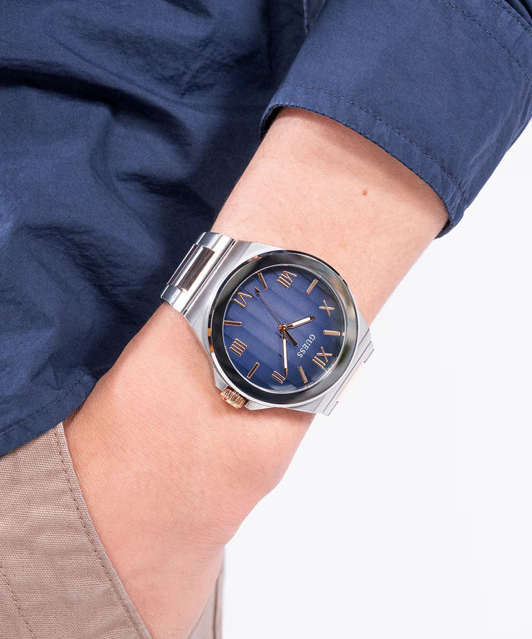 GUESS Vinyl Analog Watch for Men - GW0789G4 - KRISHNA WATCH COMPANY