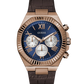 GUESS Mens Brown Coffee Multi-function Watch - GW0791G4