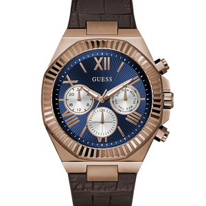 GUESS Mens Brown Coffee Multi-function Watch - GW0791G4 - KRISHNA WATCH COMPANY
