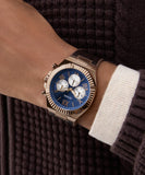 GUESS Mens Brown Coffee Multi-function Watch - GW0791G4 - KRISHNA WATCH COMPANY