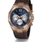 GUESS Mens Brown Coffee Multi-function Watch - GW0791G4