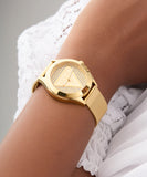 GUESS Ladies Gold Tone Analog Watch GW0835L2