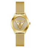 GUESS Ladies Gold Tone Analog Watch GW0835L2