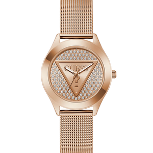 GUESS Ladies Rose Gold Tone Analog Watch GW0835L3 - KRISHNA WATCH COMPANY
