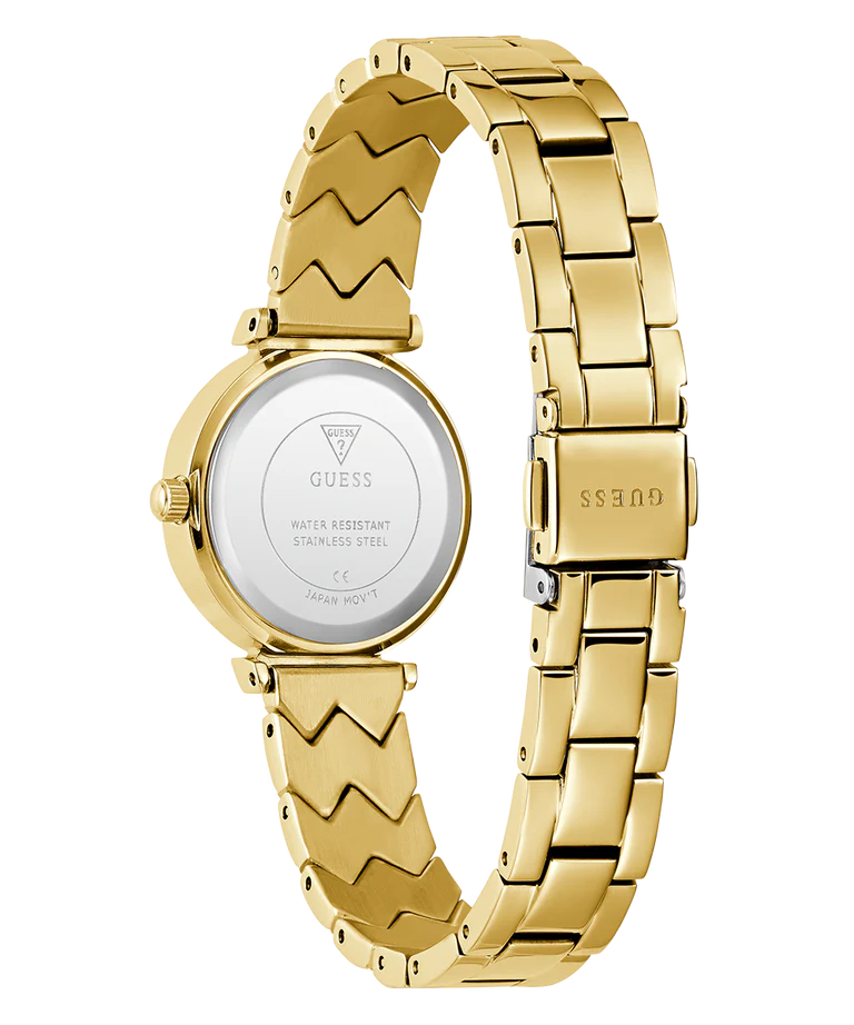 GUESS Ladies Gold Tone Analog Watch GW0839L2
