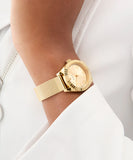 GUESS Ladies Gold Tone Analog Watch GW0842L2