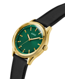 GUESS Mens Black Gold Tone Analog Watch GW0846G1 - KRISHNA WATCH COMPANY