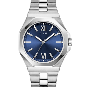 GUESS Mens Silver Tone Analog Watch GW0849G1 - KRISHNA WATCH COMPANY