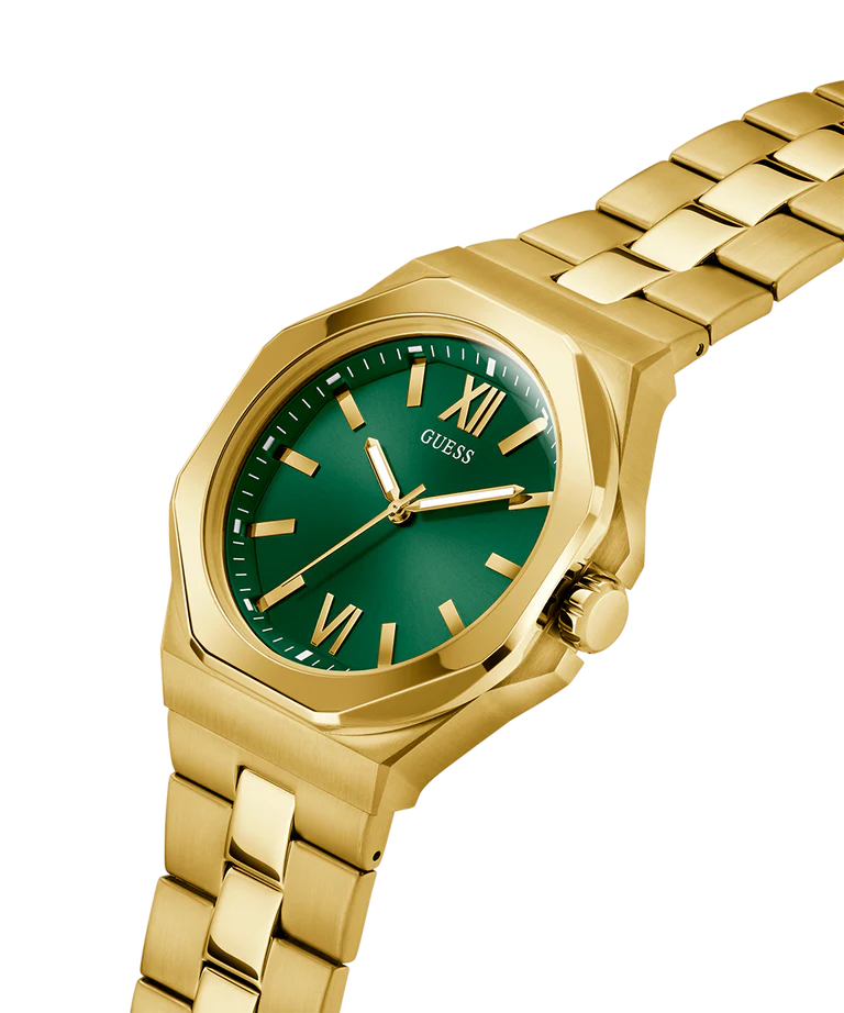GUESS Mens Gold Tone Analog Watch - GW0849G2 - KRISHNA WATCH COMPANY