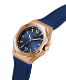 GUESS Mens Blue Rose Gold Tone Analog Watch GW0850G3 - KRISHNA WATCH COMPANY