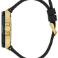 GUESS Mens Black Gold Tone Multi-function Watch GW0853G2
