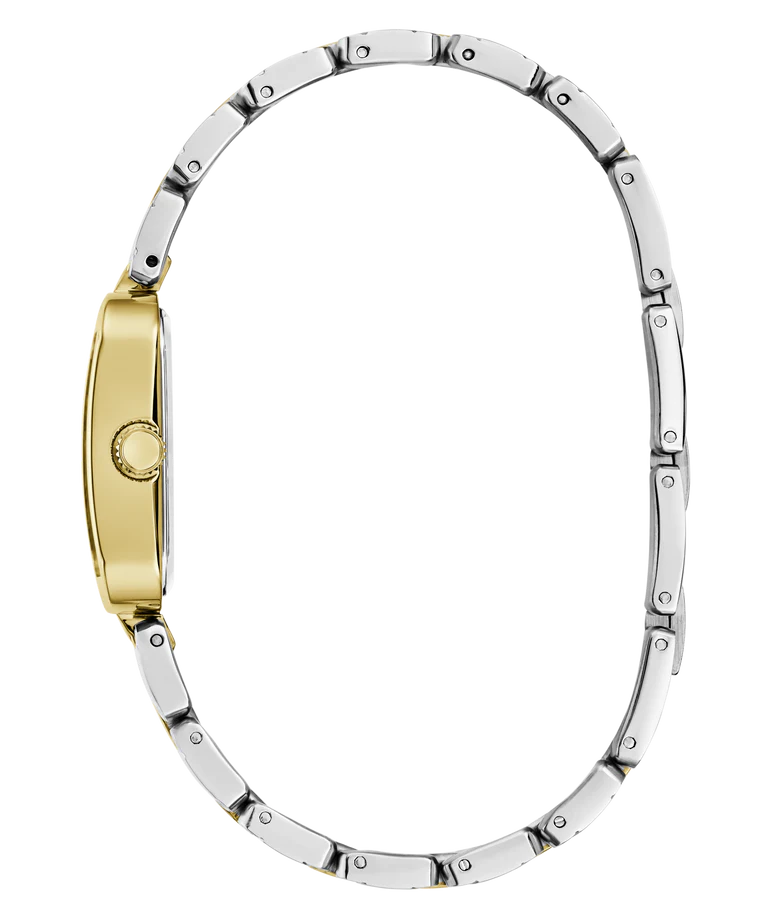 GUESS Ladies 2-Tone Gold Tone Analog Watch GW0865L6