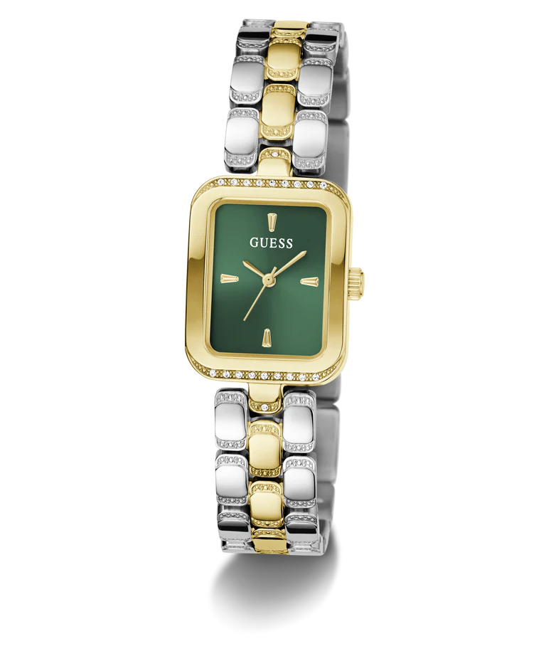 GUESS Ladies 2-Tone Gold Tone Analog Watch GW0865L6