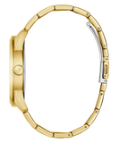 GUESS Mens Gold Tone Analog Watch GW0893G5