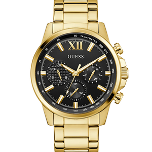 GUESS Mens Gold Tone Multi-function Watch GW0900G3 - KRISHNA WATCH COMPANY