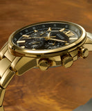 GUESS Mens Gold Tone Multi-function Watch GW0900G3 - KRISHNA WATCH COMPANY
