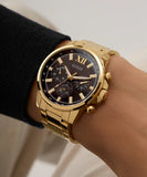 GUESS Mens Gold Tone Multi-function Watch GW0900G3 - KRISHNA WATCH COMPANY
