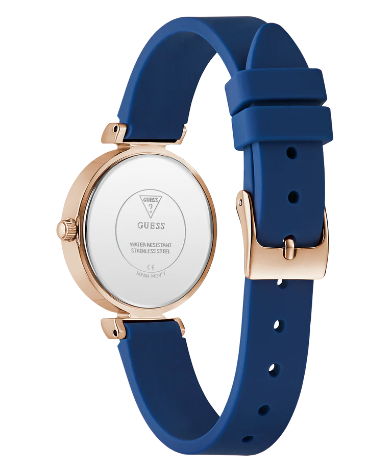 GUESS Silicone Analog 28 mm Watch GW0912L3