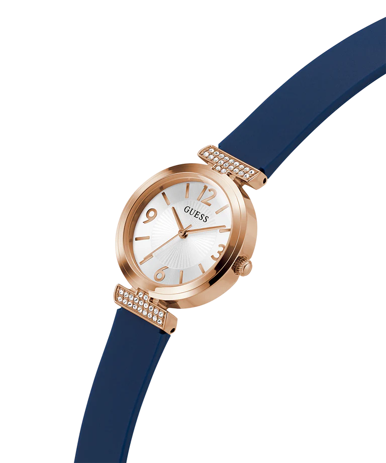 GUESS Silicone Analog 28 mm Watch GW0912L3