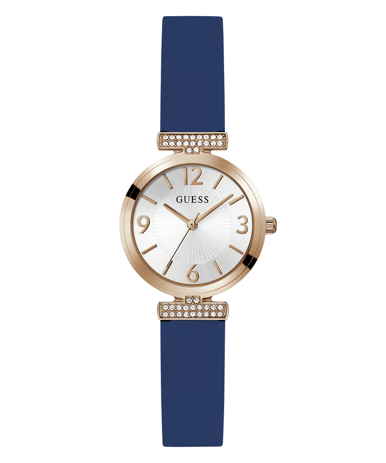 GUESS Silicone Analog 28 mm Watch GW0912L3