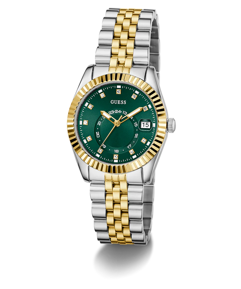 GUESS Ladies 2-Tone Multi-function Date Watch GW0936L3