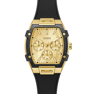 GUESS Ladies Black Gold Tone Multi-function Watch GW0945L2 - KRISHNA WATCH COMPANY