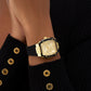 GUESS Ladies Black Gold Tone Multi-function Watch GW0945L2