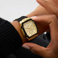 GUESS Ladies Black Gold Tone Multi-function Watch GW0945L2