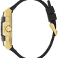 GUESS Mens Black Gold Tone Multi-function Watch GW0956G2