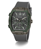 GUESS Mens Grey Gunmetal Multi-function Watch GW0956G3 - KRISHNA WATCH COMPANY