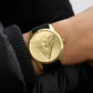GUESS Mens Black Gold Tone Analog Watch GW0957G2