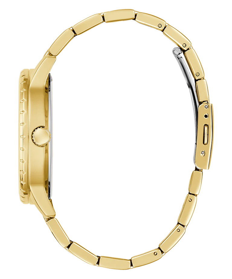 GUESS Mens Gold Tone Analog Watch - GW0958G2