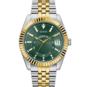 GUESS Mens Jaden 2-Tone Multi-function Date Watch - GW0977G4 - KRISHNA WATCH COMPANY