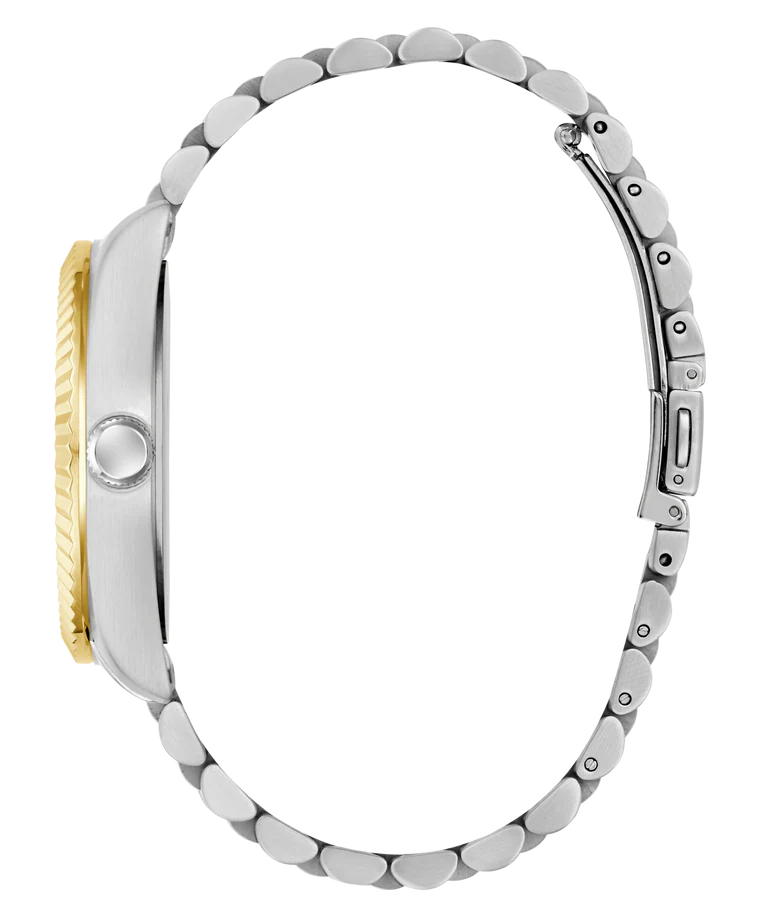 GUESS Mens Jaden 2-Tone Multi-function Date Watch GW0977G4