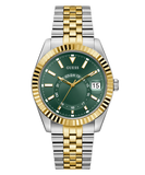 GUESS Mens Jaden 2-Tone Multi-function Date Watch GW0977G4