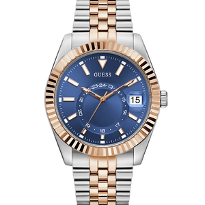 GUESS Mens Jaden 2-Tone Multi-function Date Watch - GW0977G5 - KRISHNA WATCH COMPANY