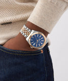 GUESS Mens Jaden 2-Tone Multi-function Date Watch - GW0977G5