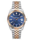 GUESS Mens Jaden 2-Tone Multi-function Date Watch - GW0977G5