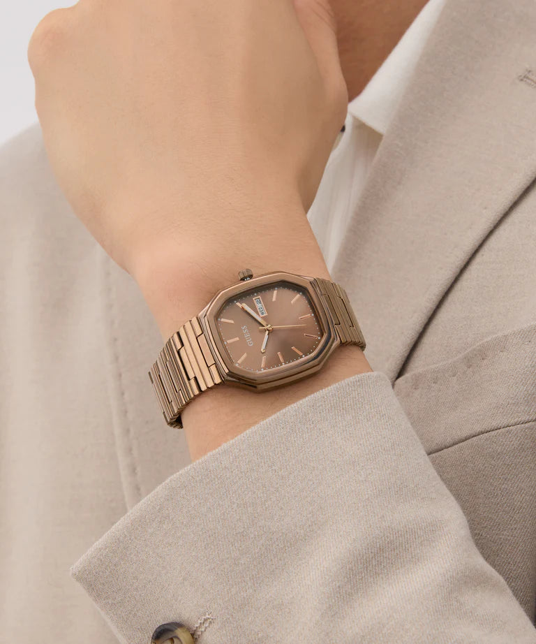 GUESS Mens Coffee Date Watch GW0978G3