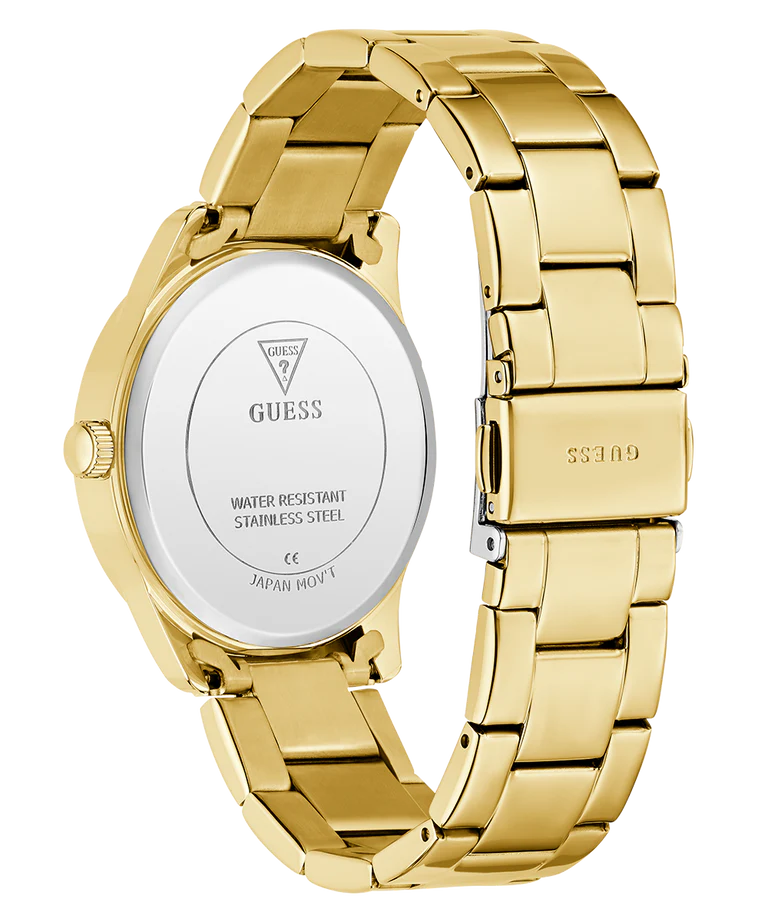 GUESS Ladies Gold Tone Analog Watch GW0987L2
