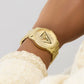 GUESS Ladies Gold Tone Analog Watch GW0987L2