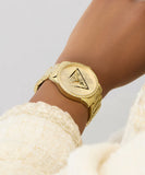GUESS Ladies Gold Tone Analog Watch GW0987L2