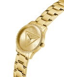 GUESS Ladies Gold Tone Analog Watch GW0987L2