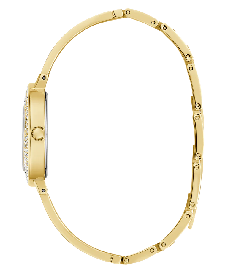 GUESS Ladies Gold Tone Analog Watch -  GW0991L2