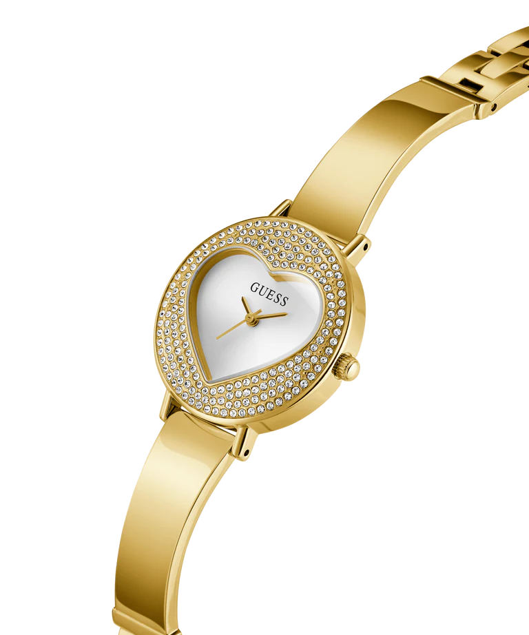 GUESS Ladies Gold Tone Analog Watch -  GW0991L2
