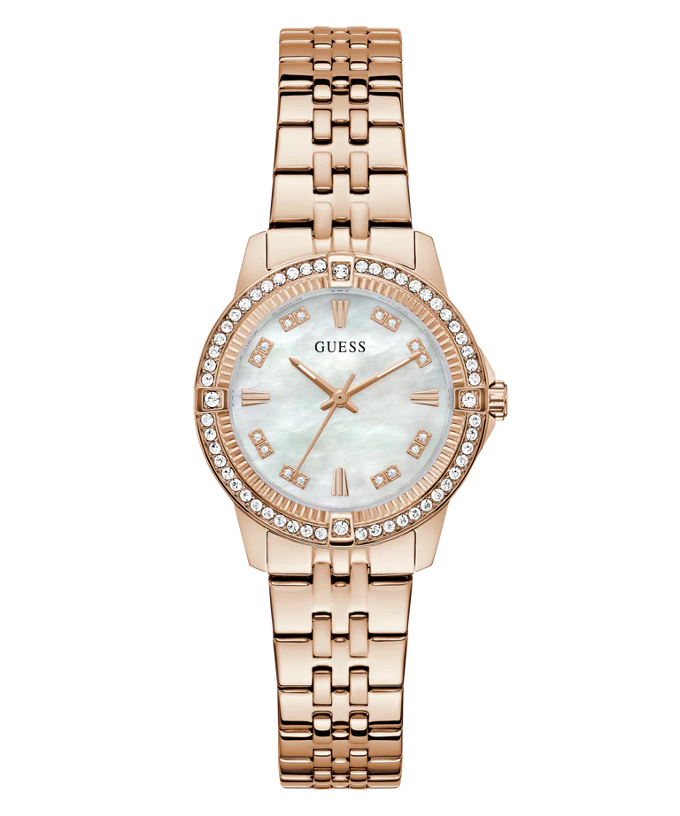 GUESS Ladies Colette Rose Gold Tone Analog Watch - GW1027L4 - KRISHNA WATCH COMPANY