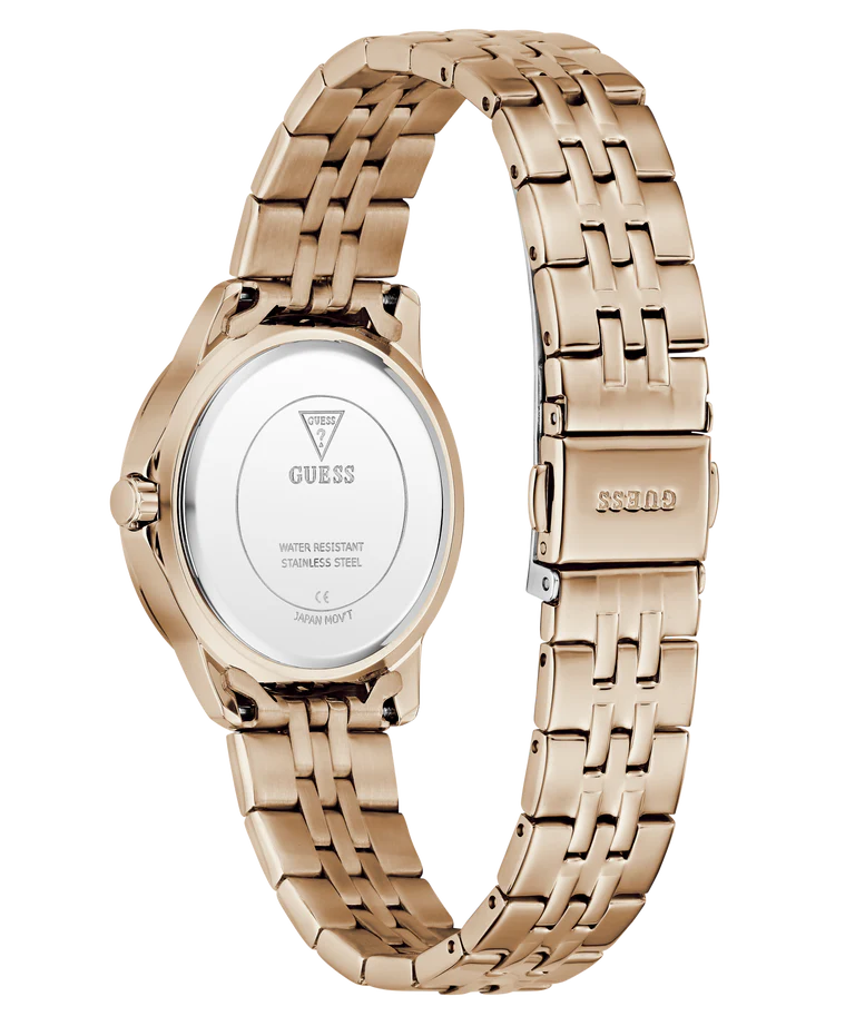 GUESS Ladies Colette Rose Gold Tone Analog Watch - GW1027L4 - KRISHNA WATCH COMPANY