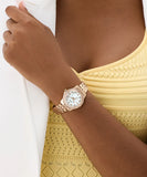 GUESS Ladies Colette Rose Gold Tone Analog Watch - GW1027L4 - KRISHNA WATCH COMPANY